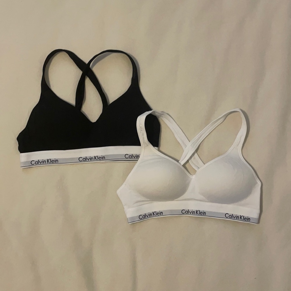 Calvin Klein Modern Cotton Padded Bralettes